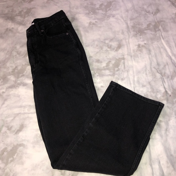 Good American Denim - Good American Good Curve Black Jeans Black030